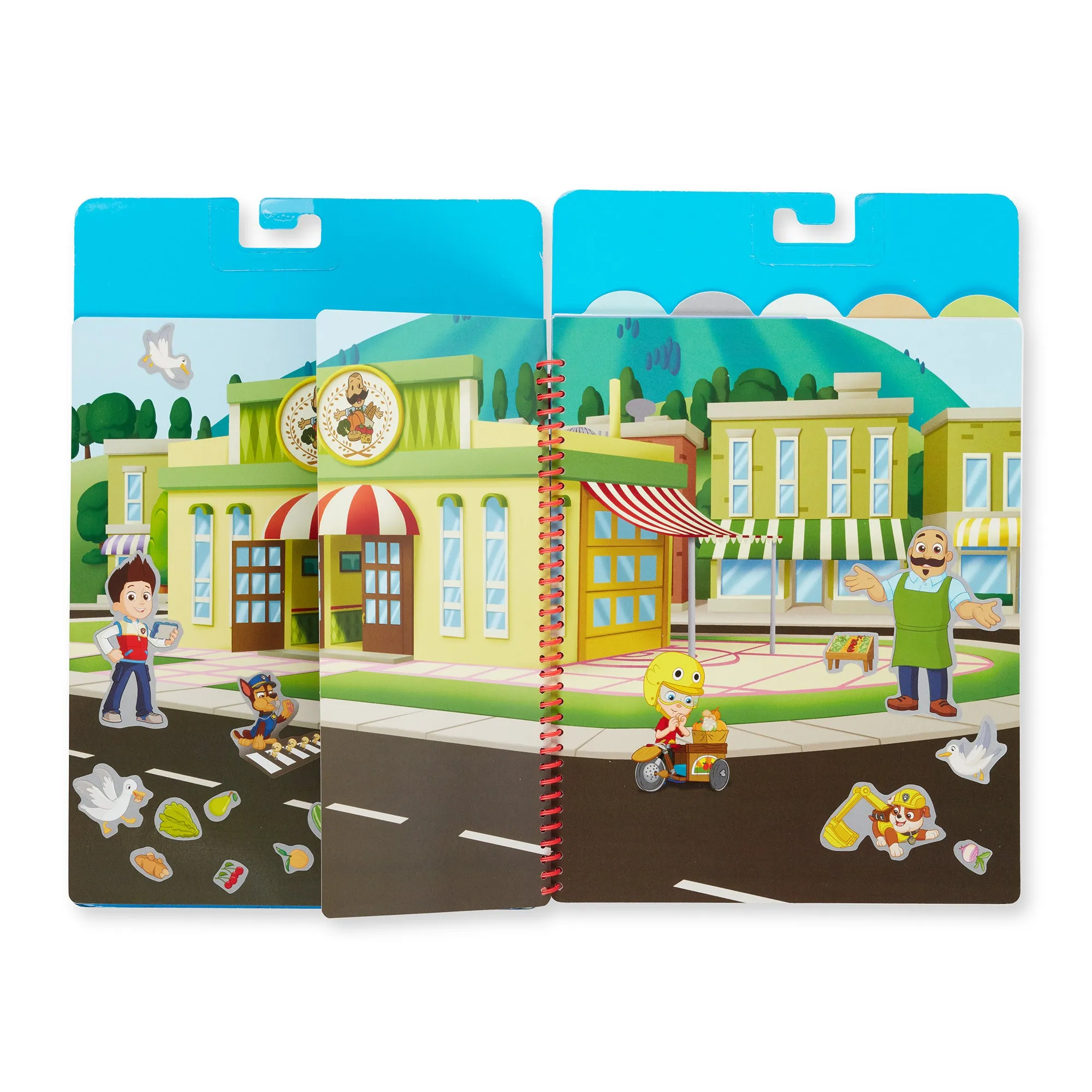 PAW Patrol Restickable Stickers Flip-Flap Pad - Adventure Bay