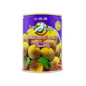 Peace Brand King Longan ins Syrup 565g