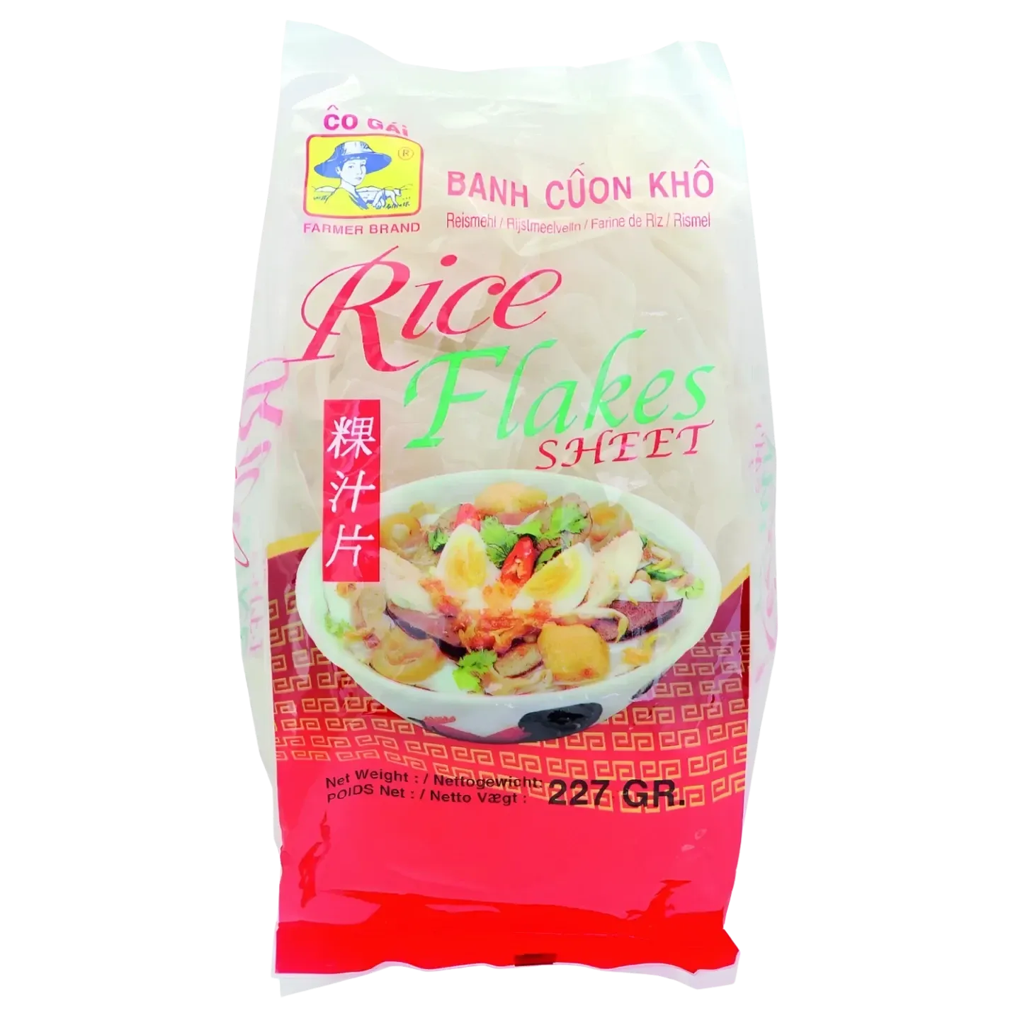 Rice Flakes Sheet - Farmer Brand, 227g