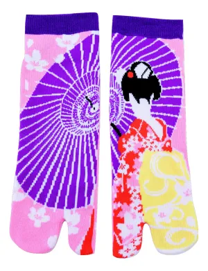 Shinobiya Original Tabi Socks: Maiko