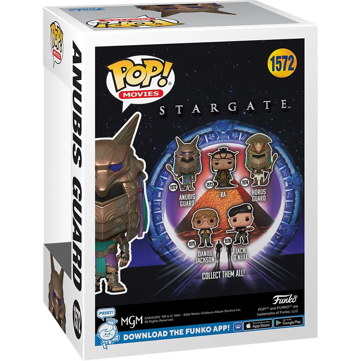 Stargate Anubis Guard Metallic Funko Pop! Vinyl Figure #1572