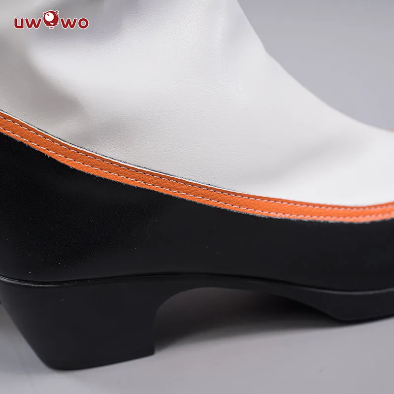 Uwowo Anime DARLING in the FRANXX: 002 Zero Two Uniform Cosplay Shoes Zero Two Shoes