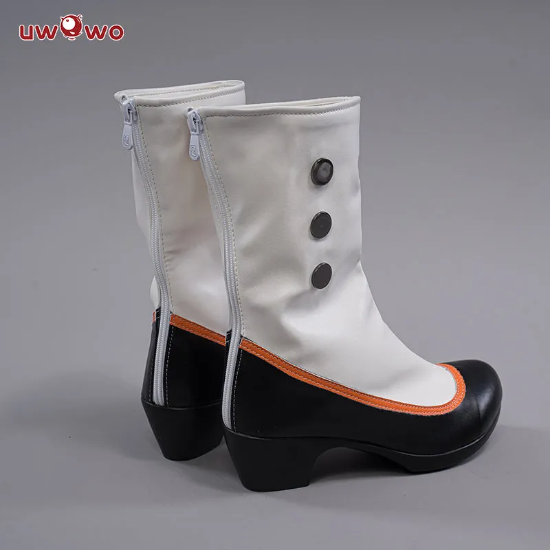 Uwowo Anime DARLING in the FRANXX: 002 Zero Two Uniform Cosplay Shoes Zero Two Shoes