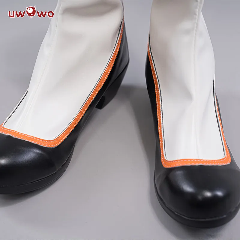 Uwowo Anime DARLING in the FRANXX: 002 Zero Two Uniform Cosplay Shoes Zero Two Shoes