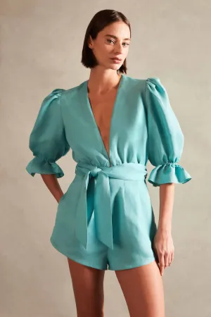 Vintage Orchid Solid Playsuit