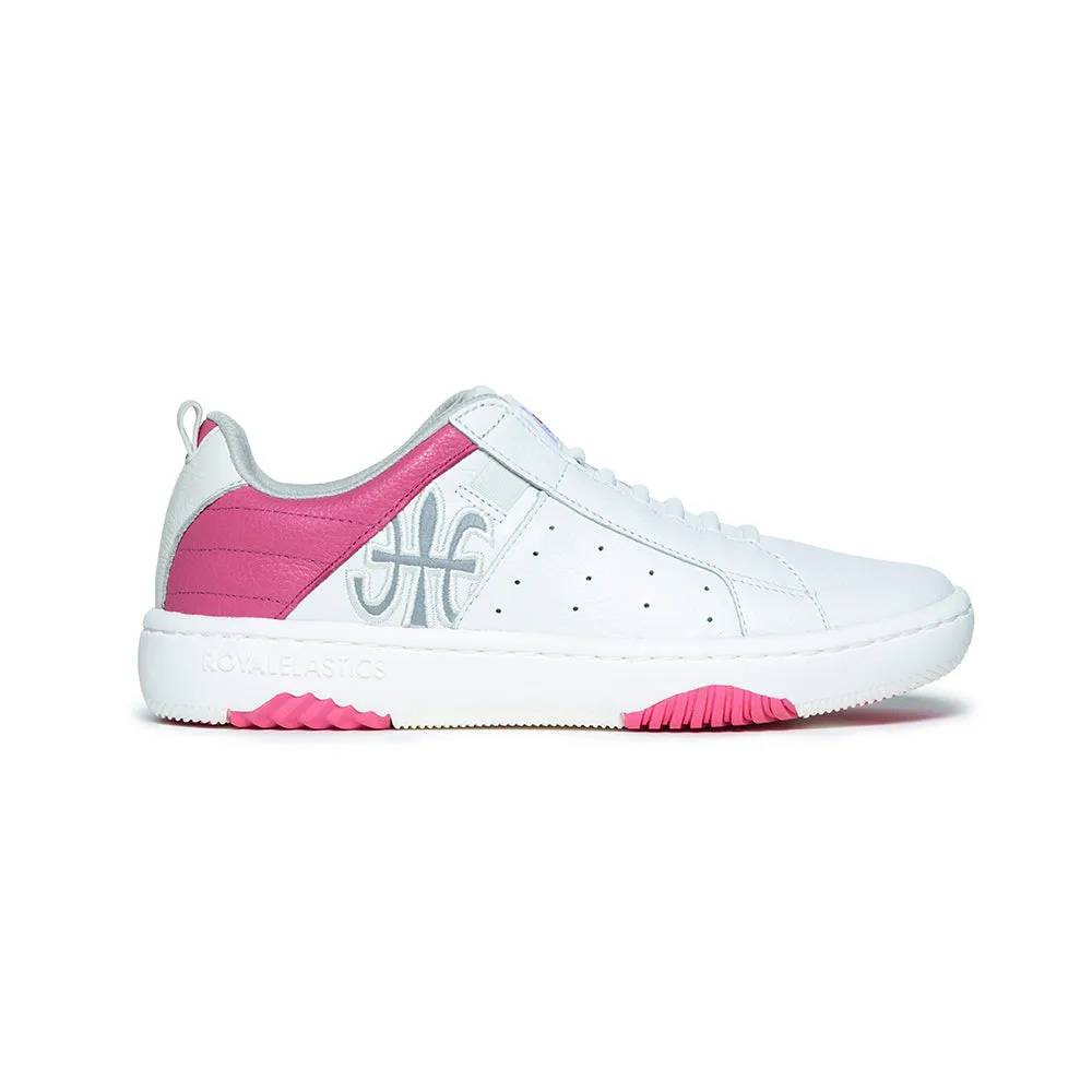 Women's Icon 2.0 White Pink Leather Sneakers 96502-010