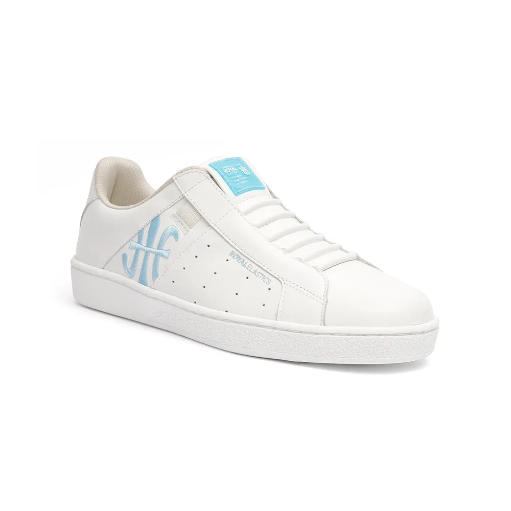 Women's Icon Genesis Bubblegum White Blue Leather Sneakers 91992-500